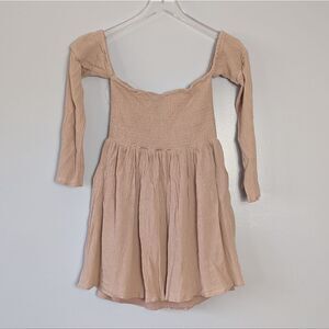 Tobi Off The Shoulder Tube Dress Women's Medium Pink